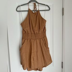 NWT Aerie Linen-Style Romper